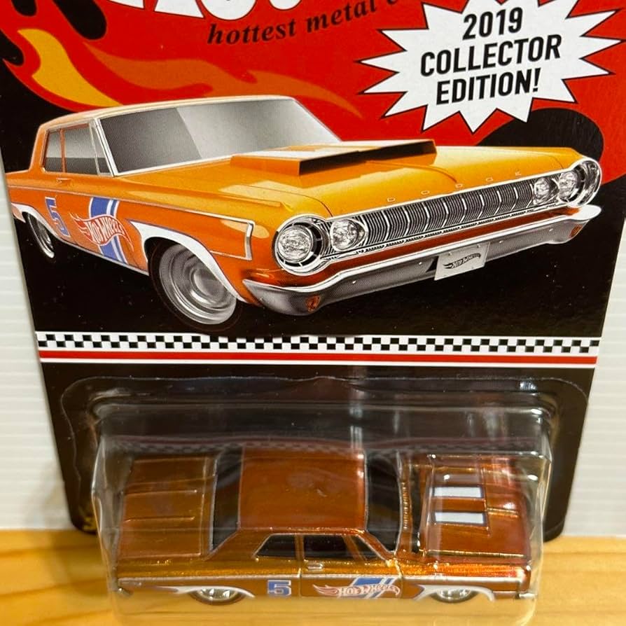 ホットウィール コレクターズエディション '64 ダッジ 330 Amazon.co.jp: ホットウィール ミニカー コレクターエディション